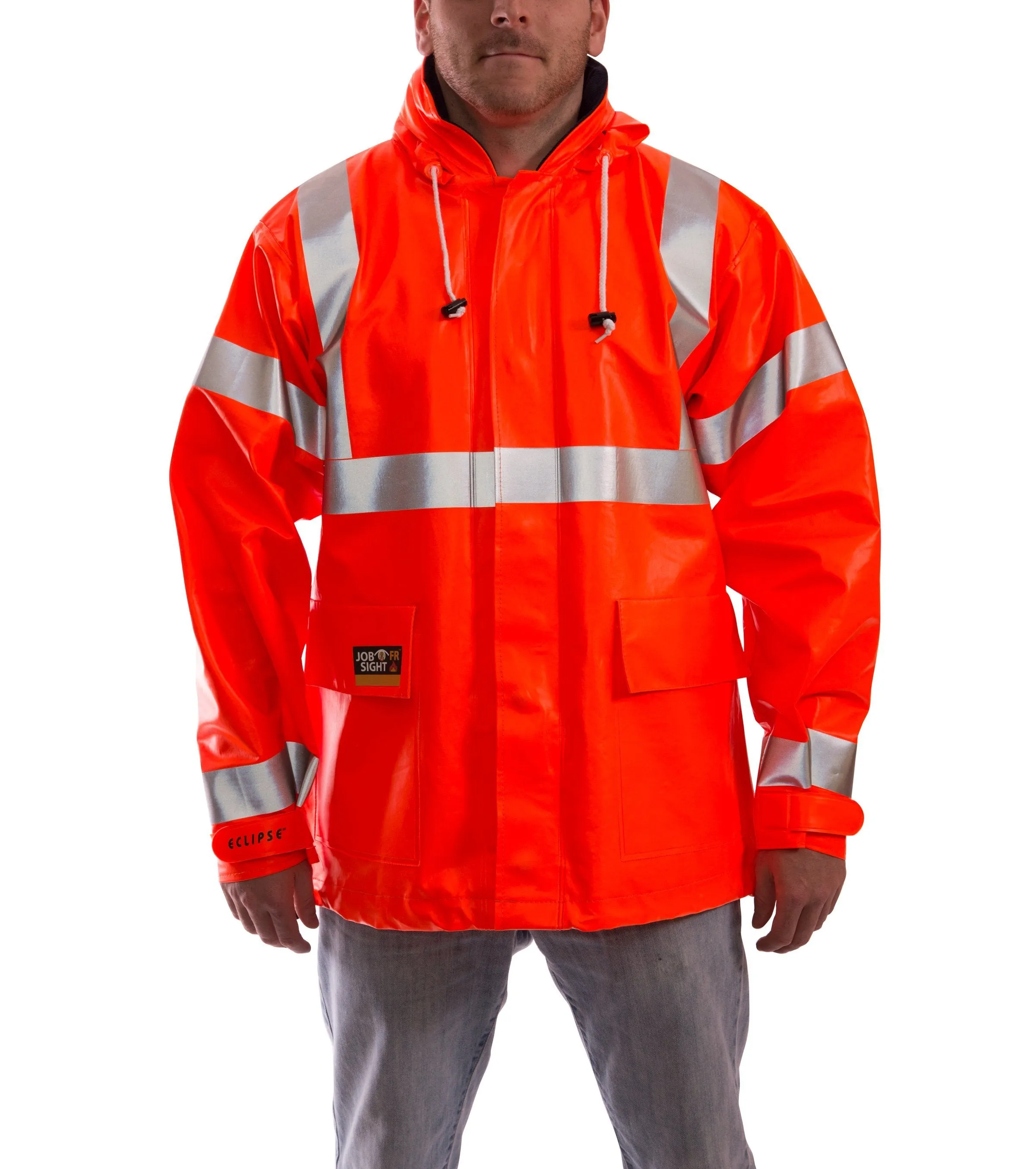 Eclipse Jacket Fr High Vis Orange/Red #J44129C XXL