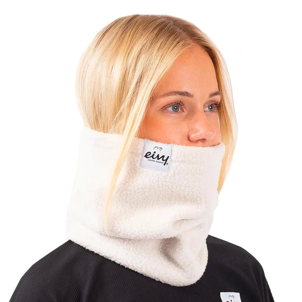 Eivy Adjustable Sherpa Neckwarmer - Faded Cloud