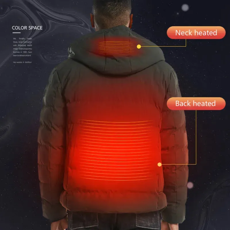 Electric Heated USB Thermal Jacket