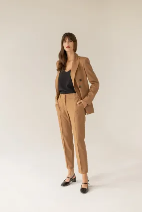 Enteliér Cigarette Pants Caramel