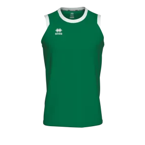 ERREA DAYTON BASKETBALL VEST GREEN WHITE