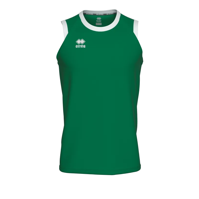 ERREA DAYTON BASKETBALL VEST GREEN WHITE