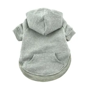 Flex-Fit Dog Hoodie Grey