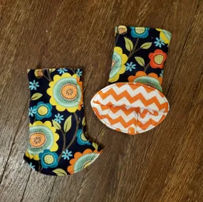 Floral Suck Pads. Ready to Ship. Wider for Kinderpack!