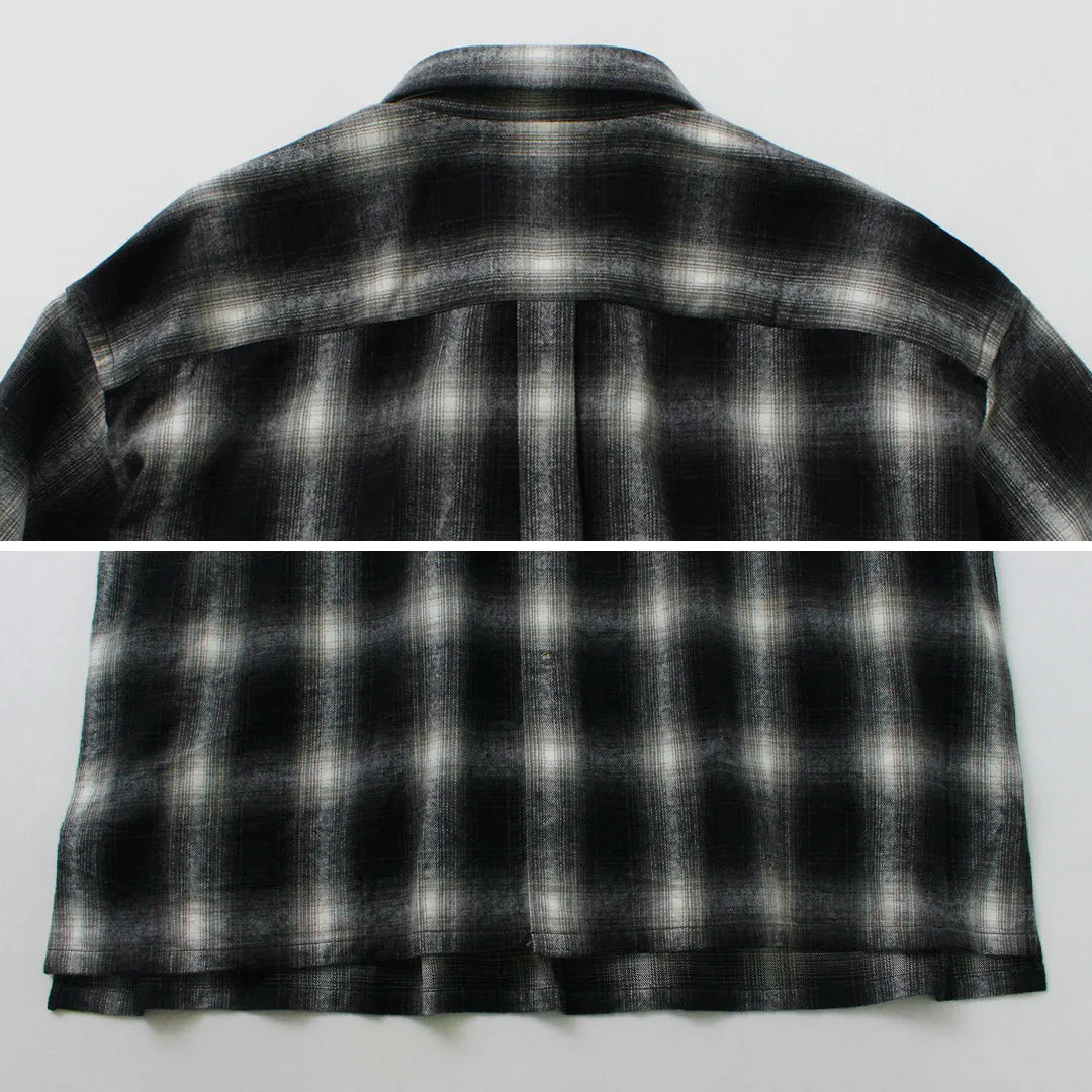 FUJITO / Ring Shirt Ombre Check