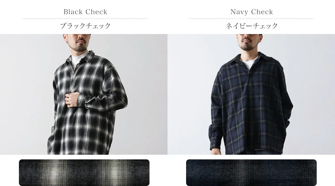 FUJITO / Ring Shirt Ombre Check