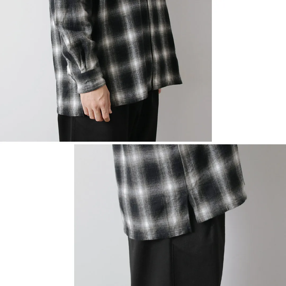 FUJITO / Ring Shirt Ombre Check