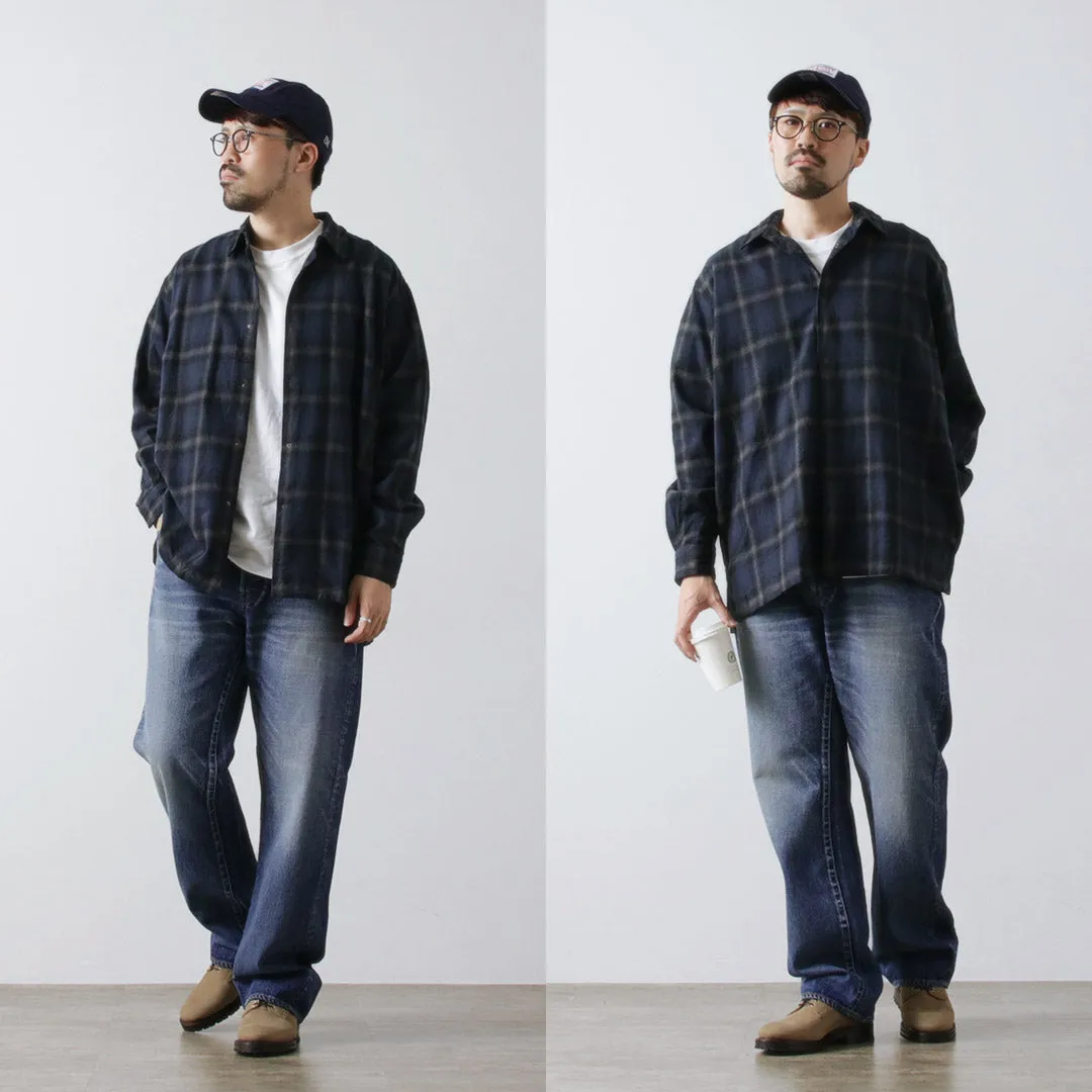 FUJITO / Ring Shirt Ombre Check