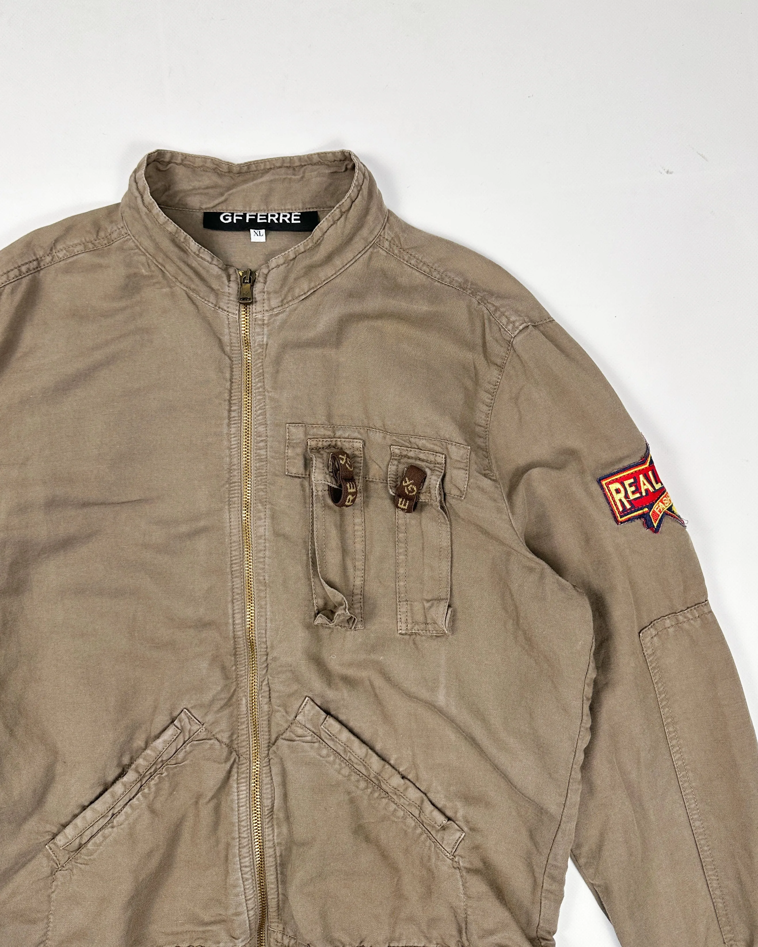 Gian Franco Ferré Linen Utility Jacket 1990's