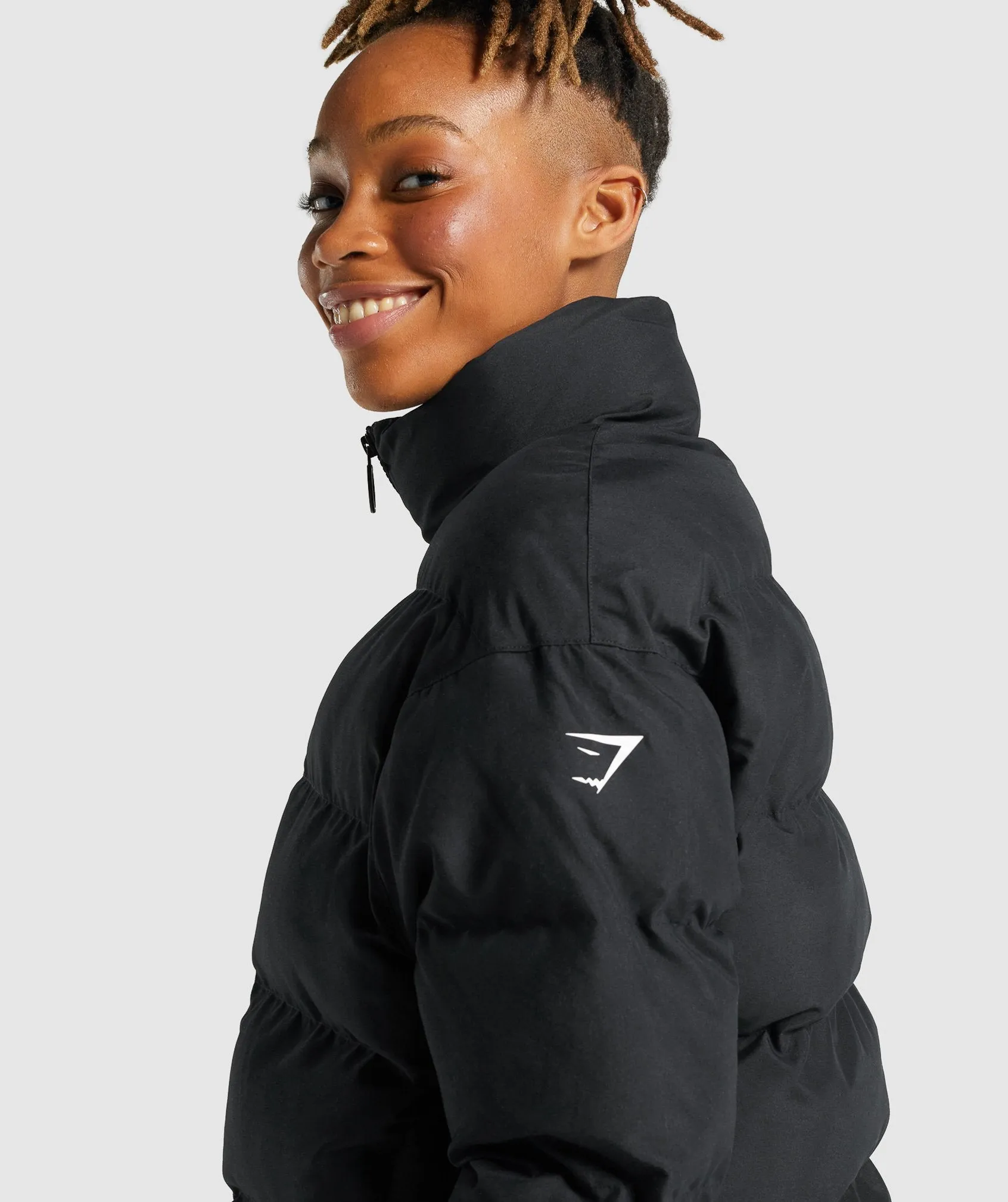 Gymshark Puffer Jacket - Black