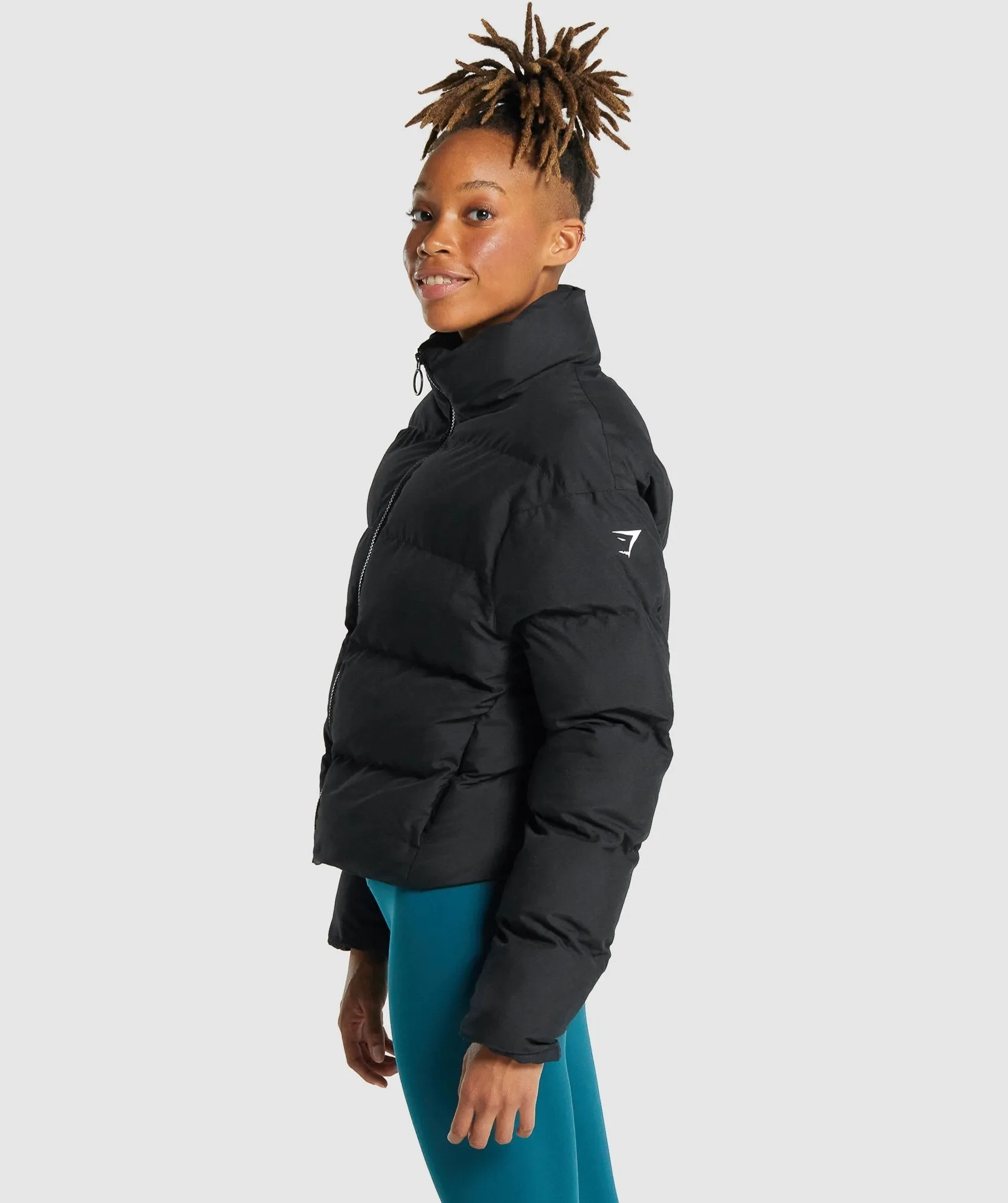 Gymshark Puffer Jacket - Black