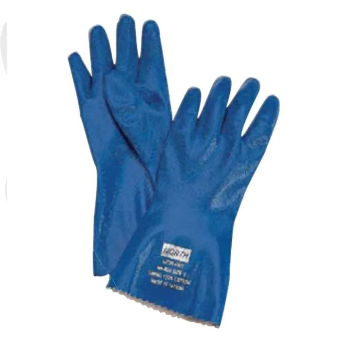 Honeywell North NK803 12” Nitri-Knit Supported Nitrile Glove, Box of 12