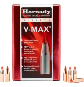 Hornady V-Max 20 Cal 32gr Projectiles - 100pk