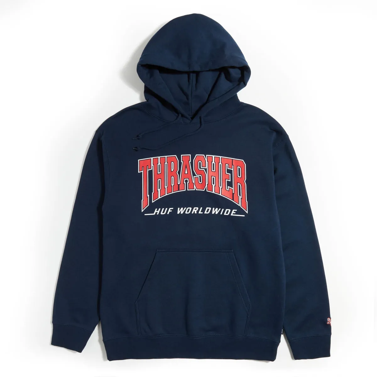 HUF x Thrasher Bayview Hoodie - Navy