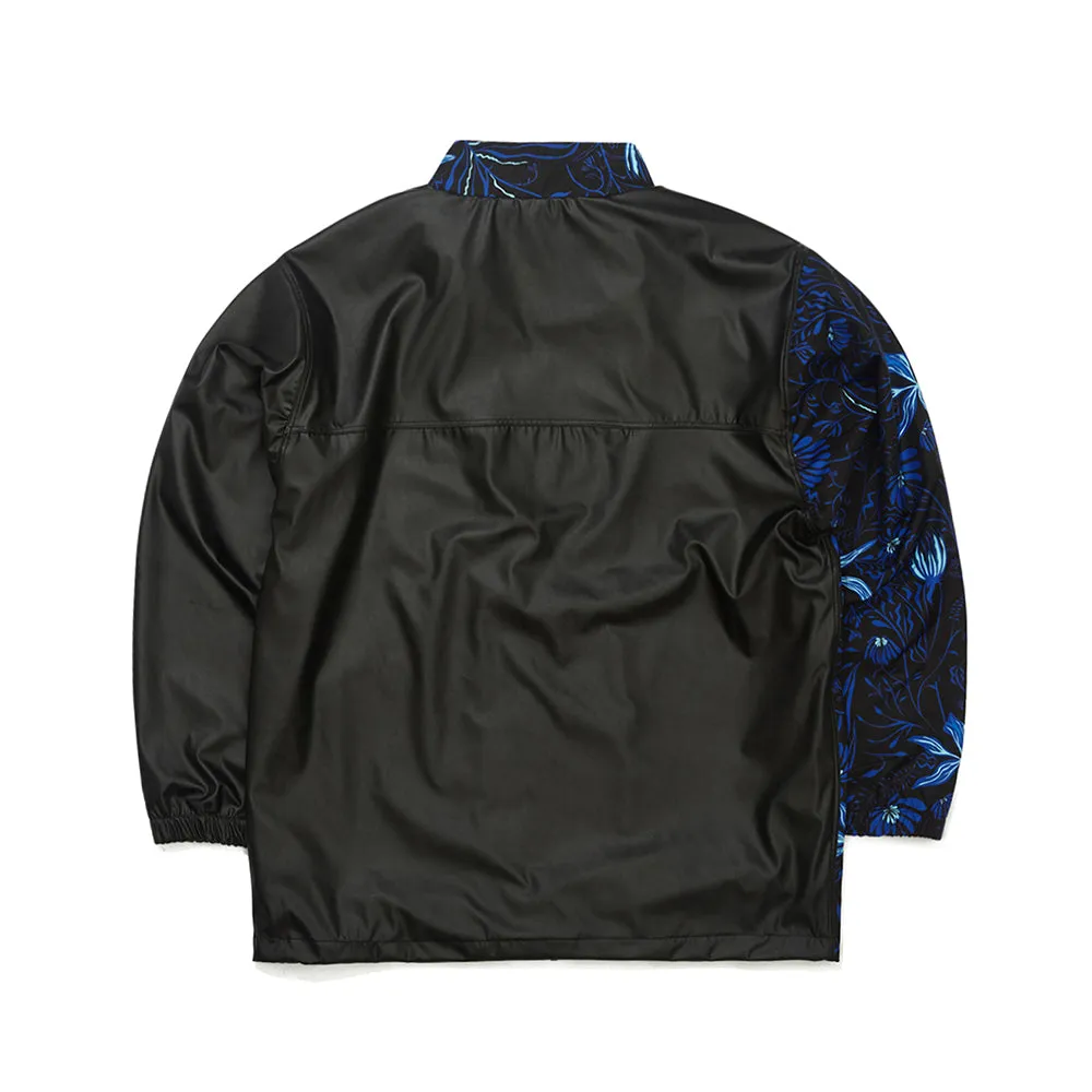 J-BLUE FLOWER JACKET BLACK