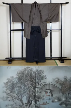 Jacket, kimono, hakama set / JKH #1-111