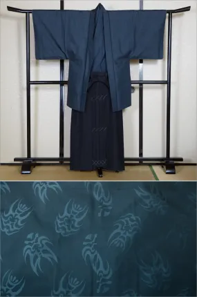 Jacket, kimono, hakama set / JKH #1-277