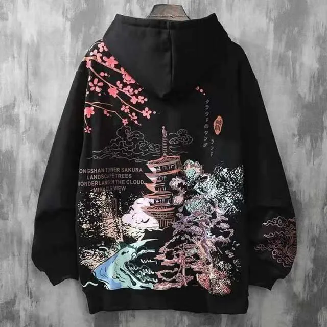 Japanese Harajuku Streetwear Hoodie