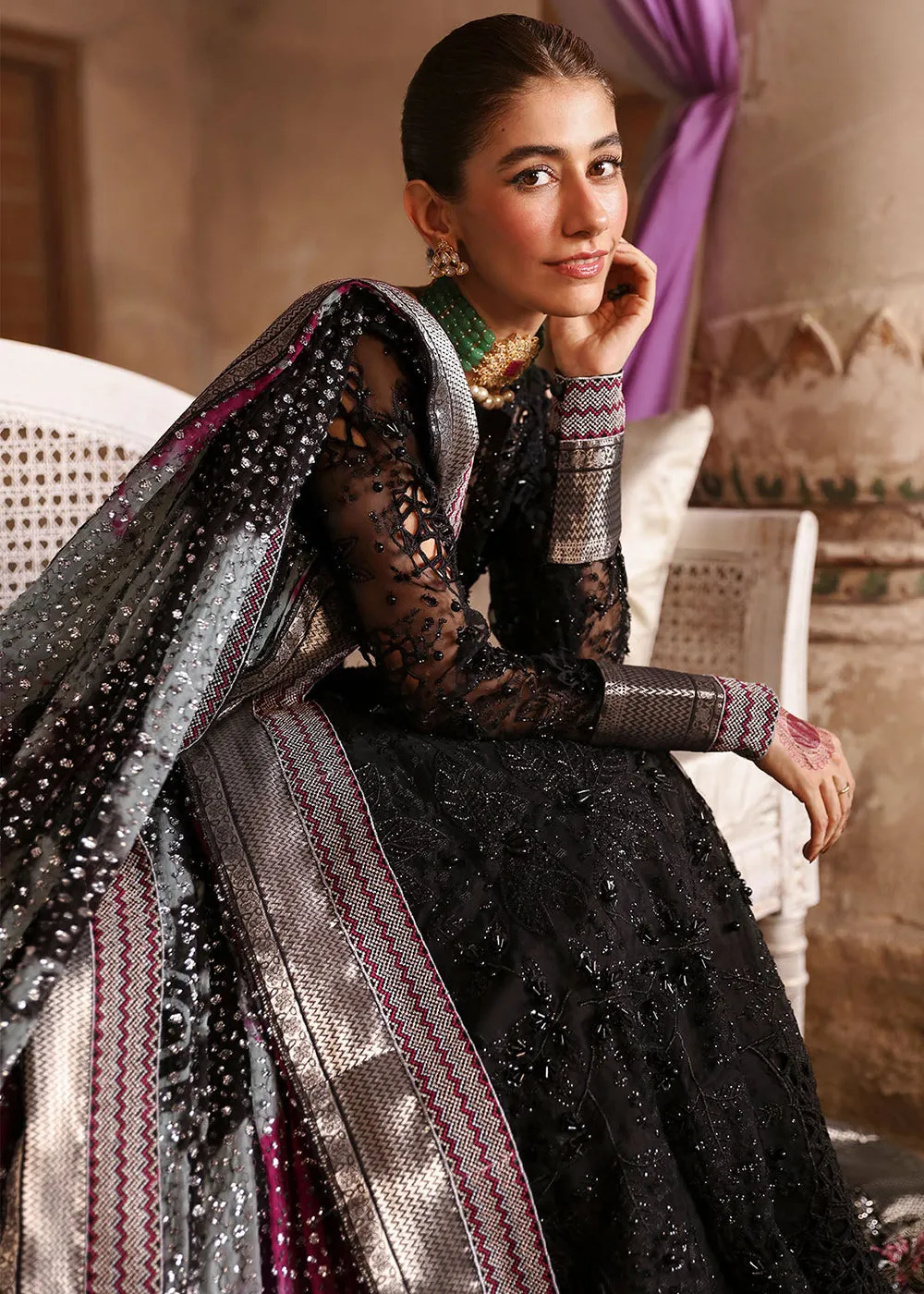 Jhoomro Wedding Luxury Formals '24 by Nureh | NL-73 MAYA