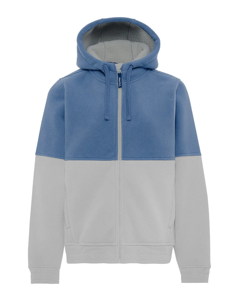 Juno Sherpa Hoodie in Stratus Blue