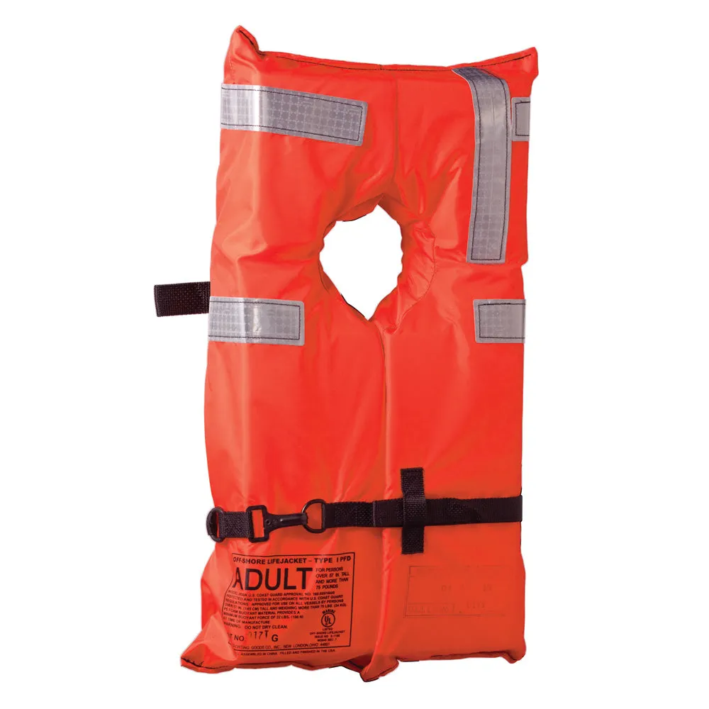 Kent Type I Collar Style Life Jacket - Adult Universal [100100-200-004-12]