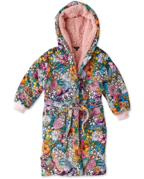 Kip & Co Bliss Floral Kuddle Kids Robe