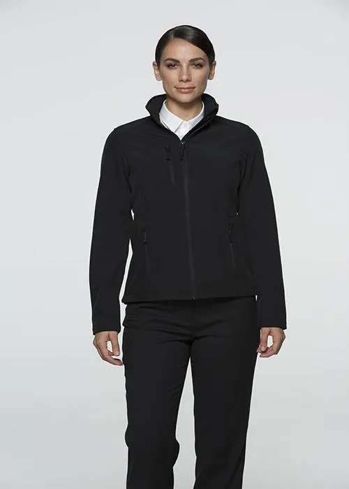 Ladies Olympus Softshell Jacket - Black