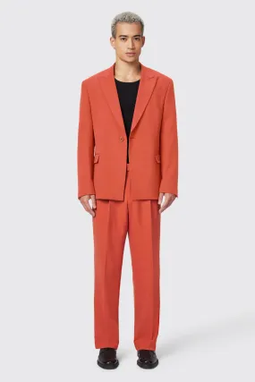 Lavoir Oversized Burnt Orange Suit