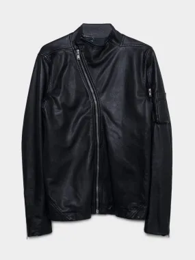 Leather Backzip Molino Jacket