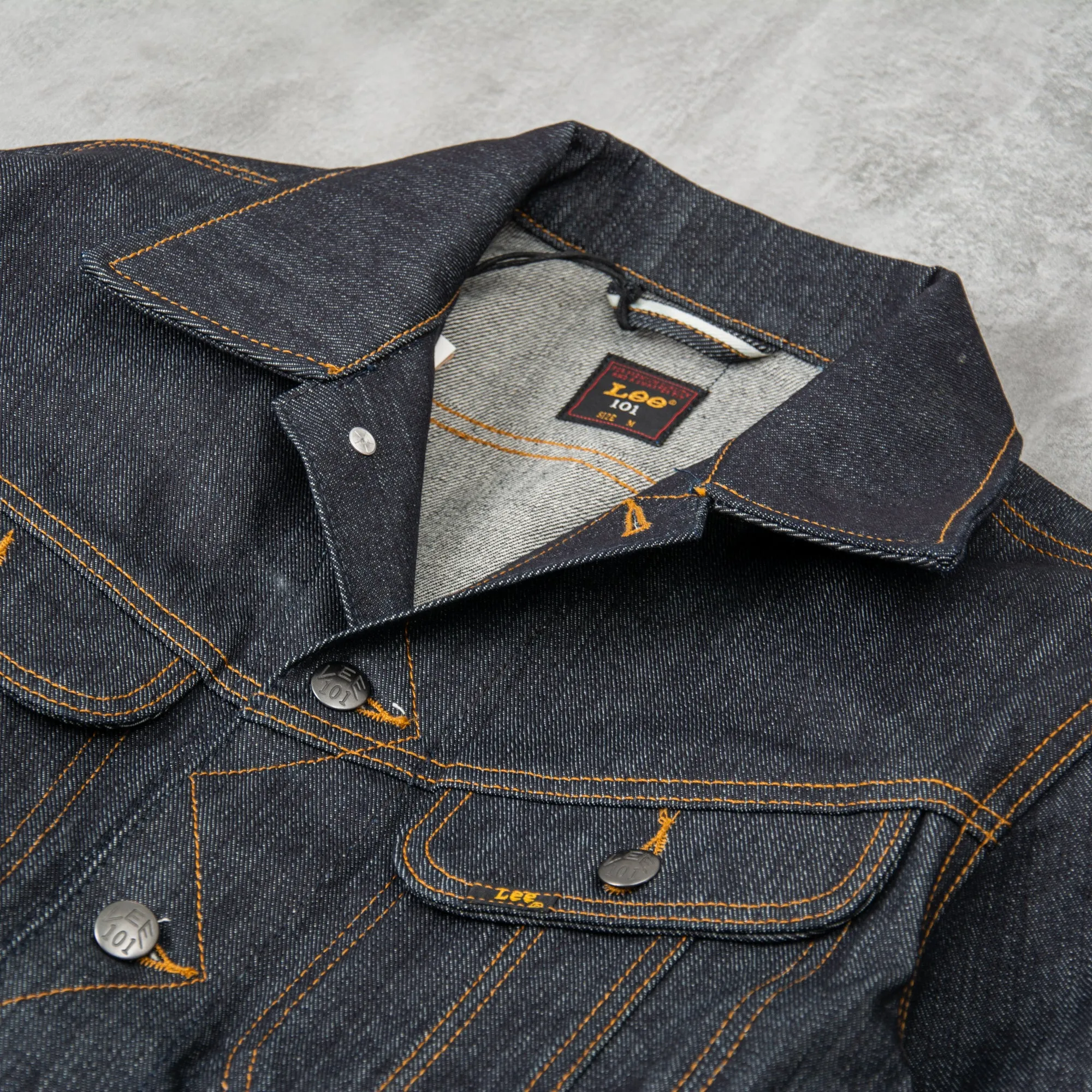 Lee 101 Selvage Rider Jacket - Indigo