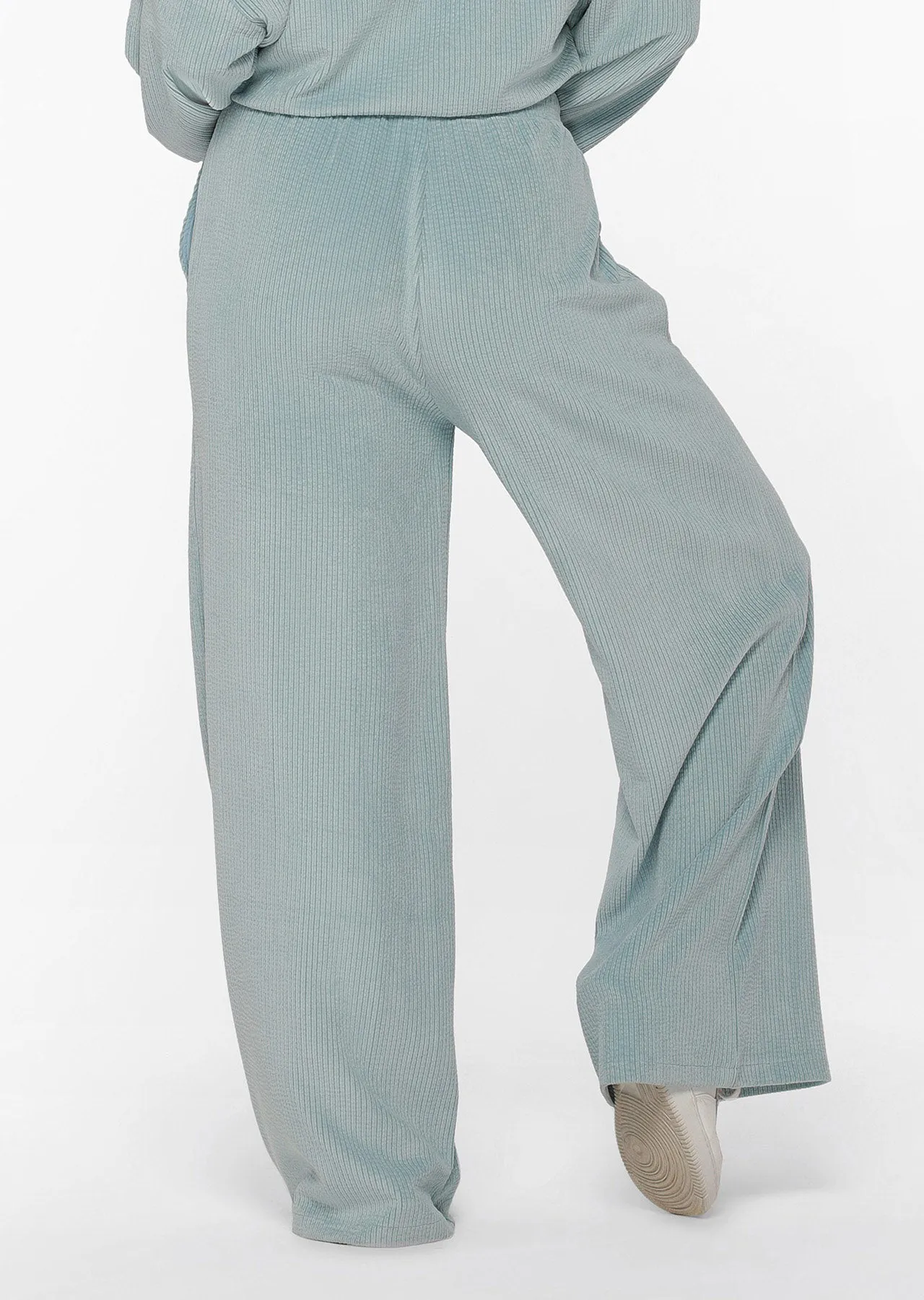 Lorna Jane Corduroy Full Length Lounge Pant - Arctic