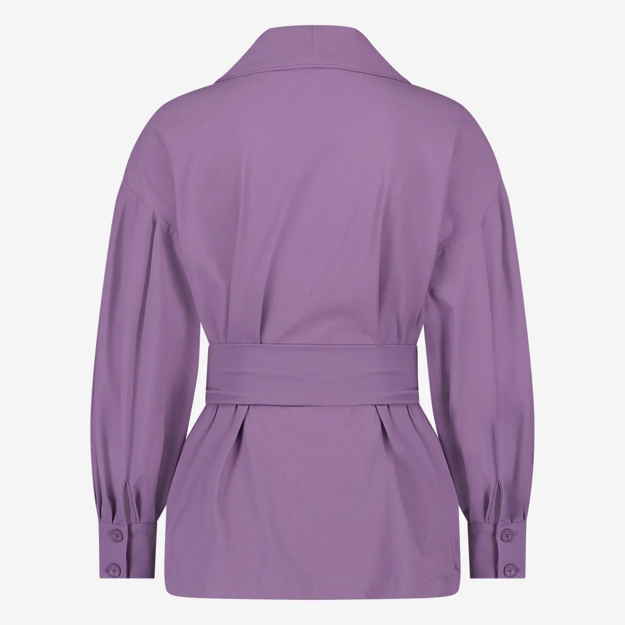 Marina Blazer Kimono Technical Jersey | Purple