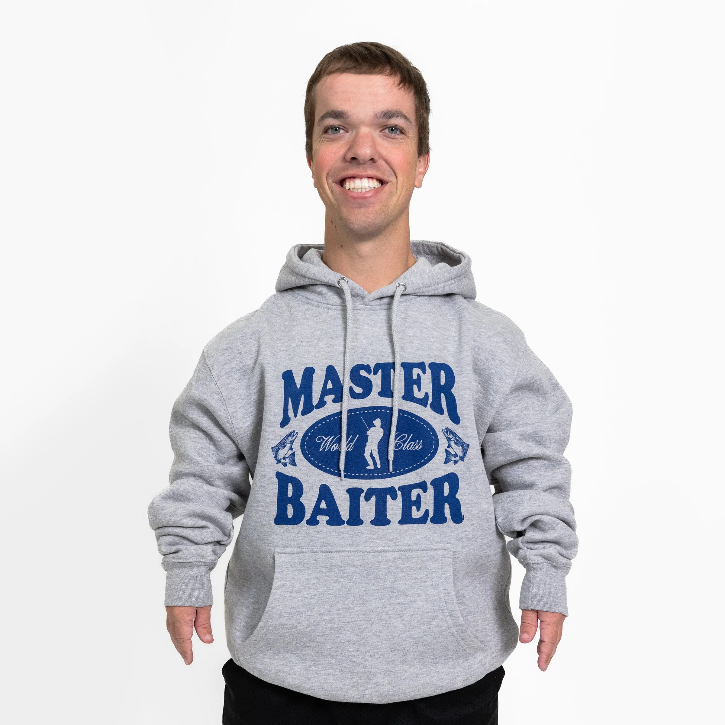 Master Baiter Grey Hoodie