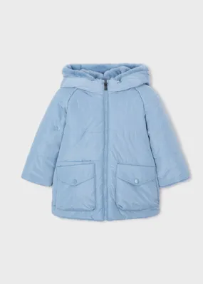 Mayoral Reversible Puffer Coat- Ocean