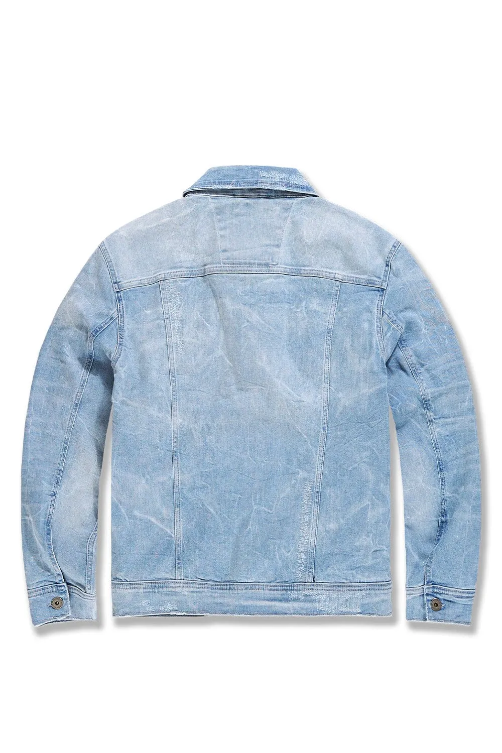 Meadowlands Denim Trucker Jacket (Azure)