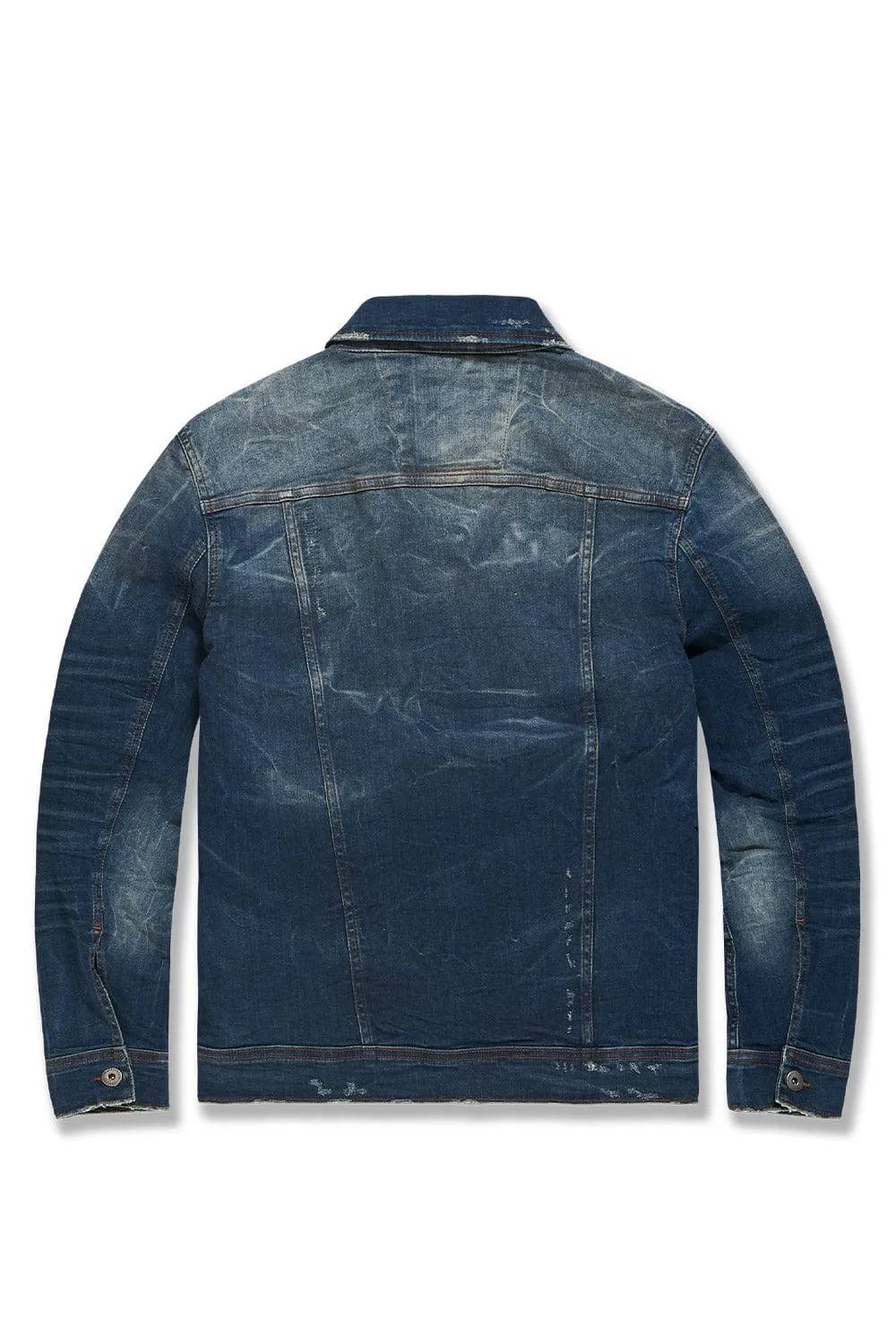 Meadowlands Denim Trucker Jacket (Azure)