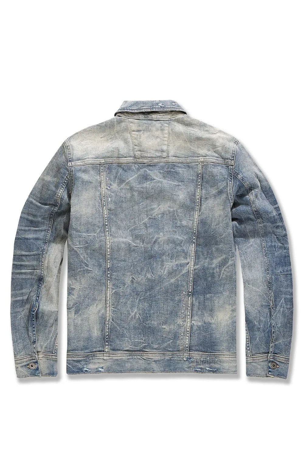 Meadowlands Denim Trucker Jacket (Azure)