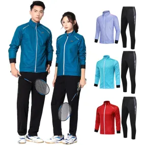 Men Basketball Football Training Sportswear Set Soccer Sports Uniform Long Sleeve Shirt Pant Jersey Suit Male Running Activewear