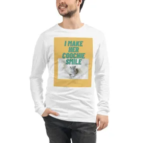 Men Smile Long Sleeve Tee