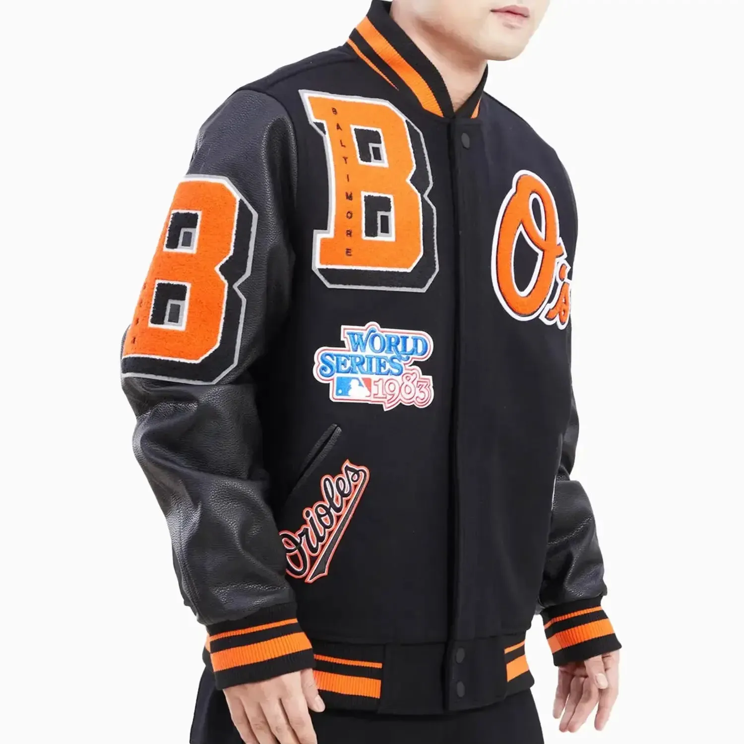 Men's Baltimore Orioles 1983 World Series MLB Varsity Jacket