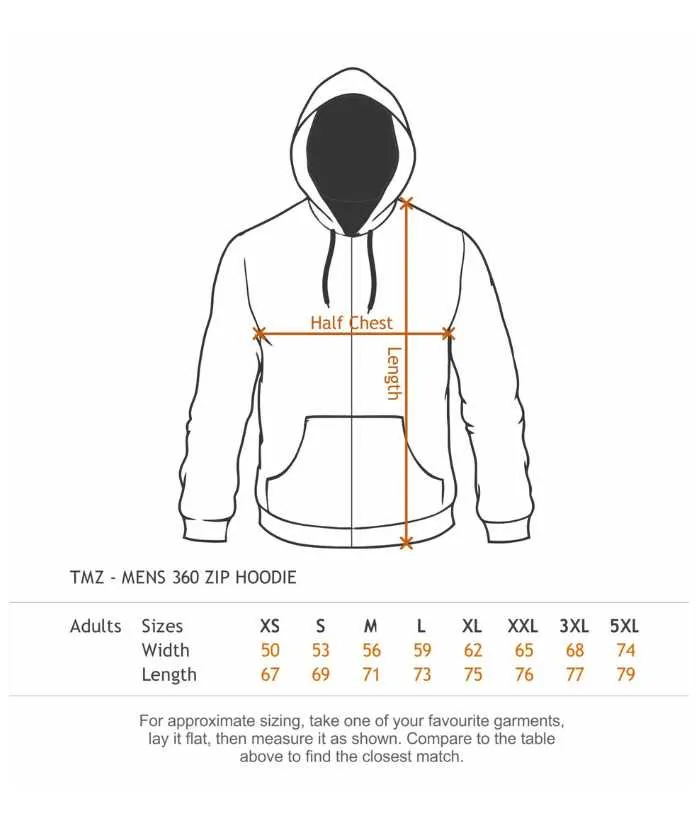 Mens Daybreak Zipped Hoodie