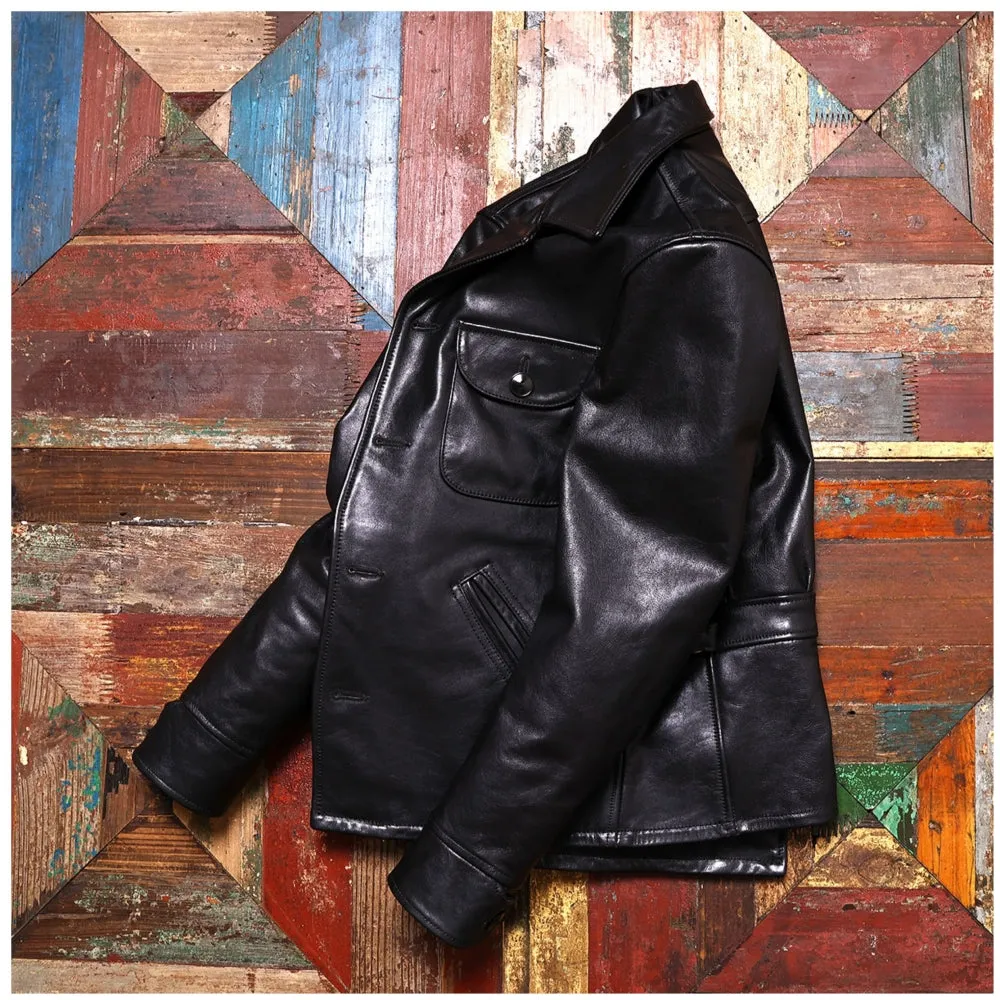 Men's Four Corner Leather Jacket Horsehide