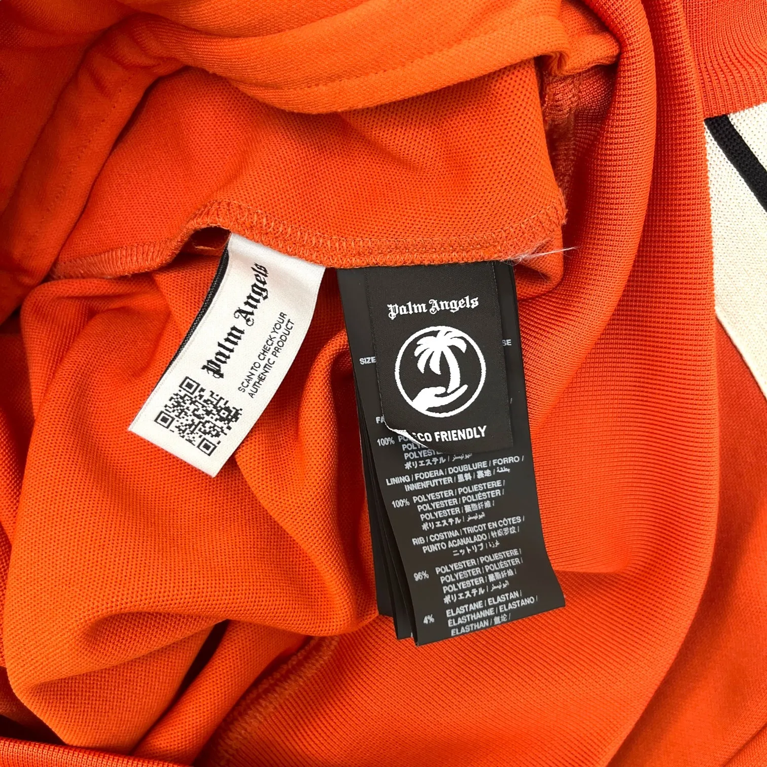 Men's Logo Jacket Orange Size M