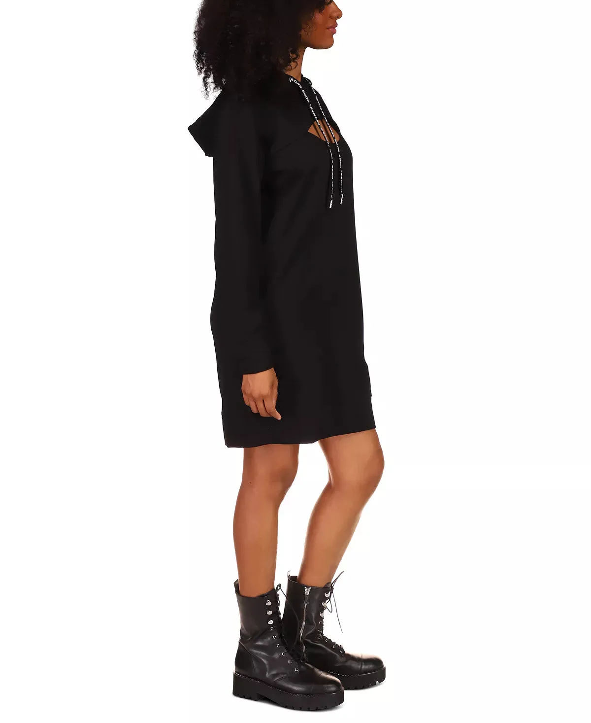 MICHAEL MICHAEL KORS Cutout Hoodie Dress