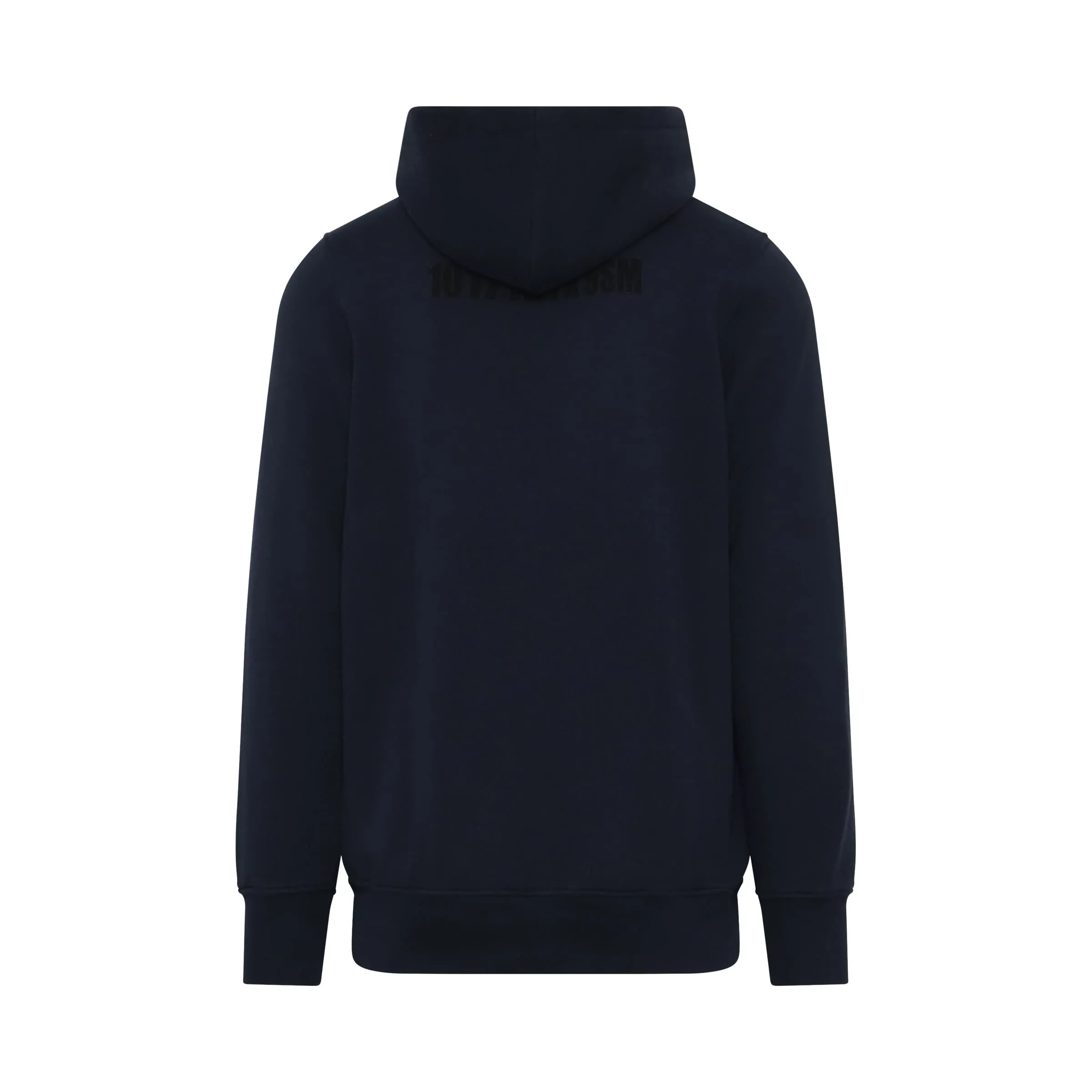 Mirrored Logo Hoodie in Navy