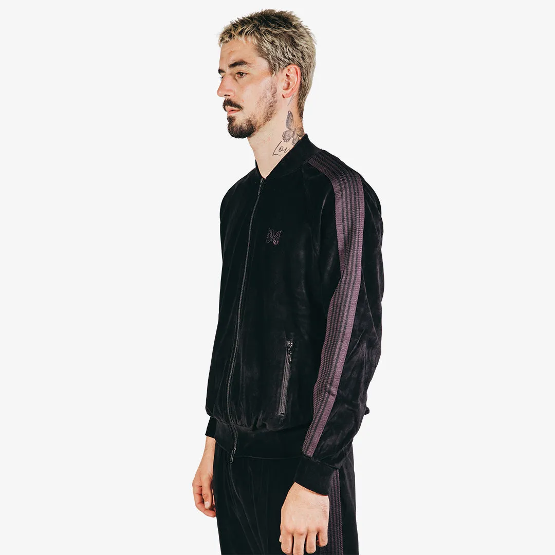 Needles Velour R.C. Track Jacket Black