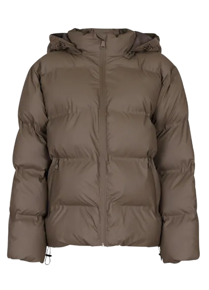 Neo Noir C Puffer Jacket Dark Taupe