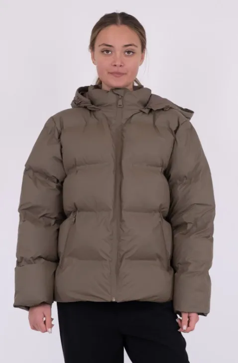 Neo Noir C Puffer Jacket Dark Taupe