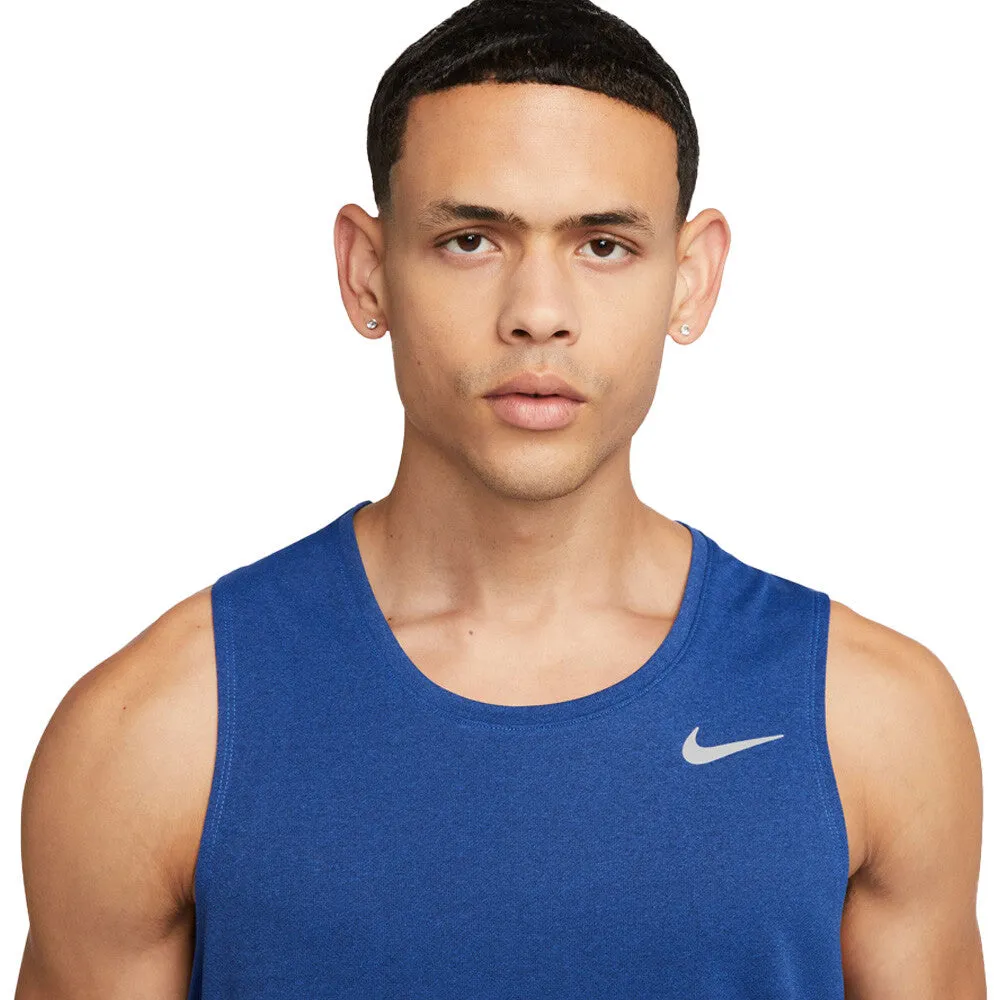 Nike Uv Miler Running Vest - Royal Blue