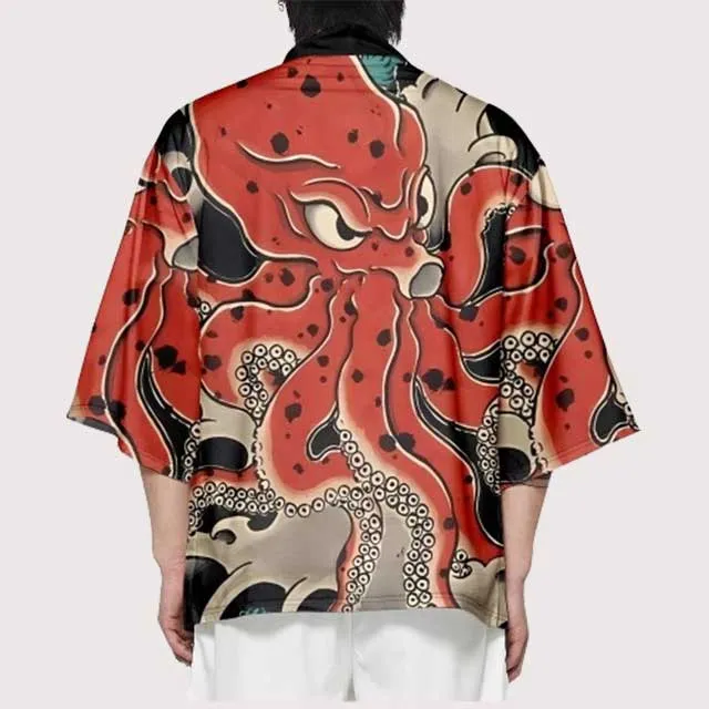 Octopus Kimono Jacket